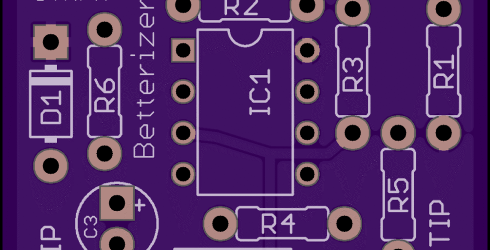 DIY PCB Project - Klon Buffer Pedal