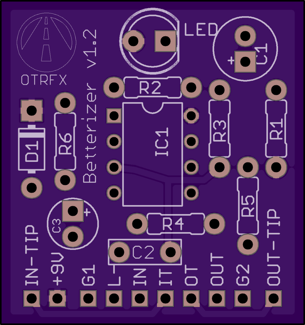 DIY PCB Project - Klon Buffer Pedal
