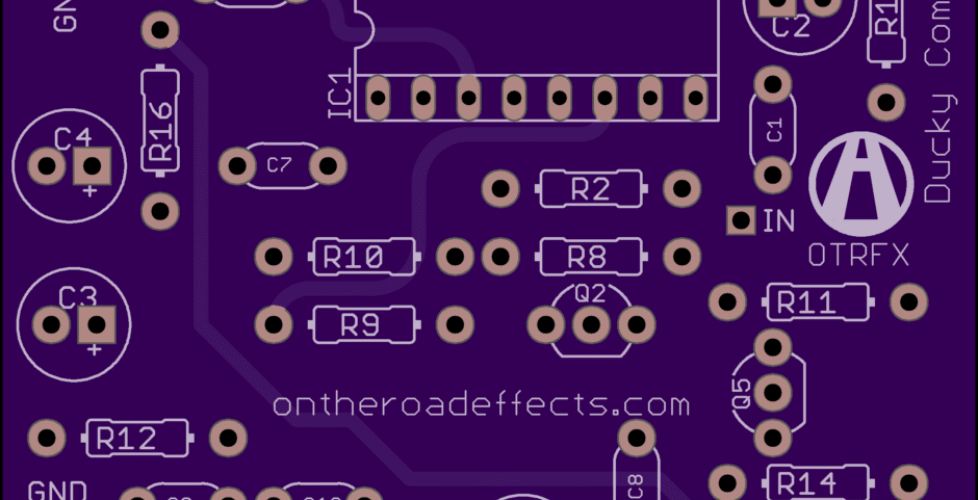 DIY PCB Project - DynaComp Compressor Pedal