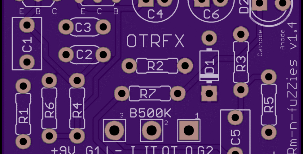 DIY PCB Project - Meathead Fuzz Pedal