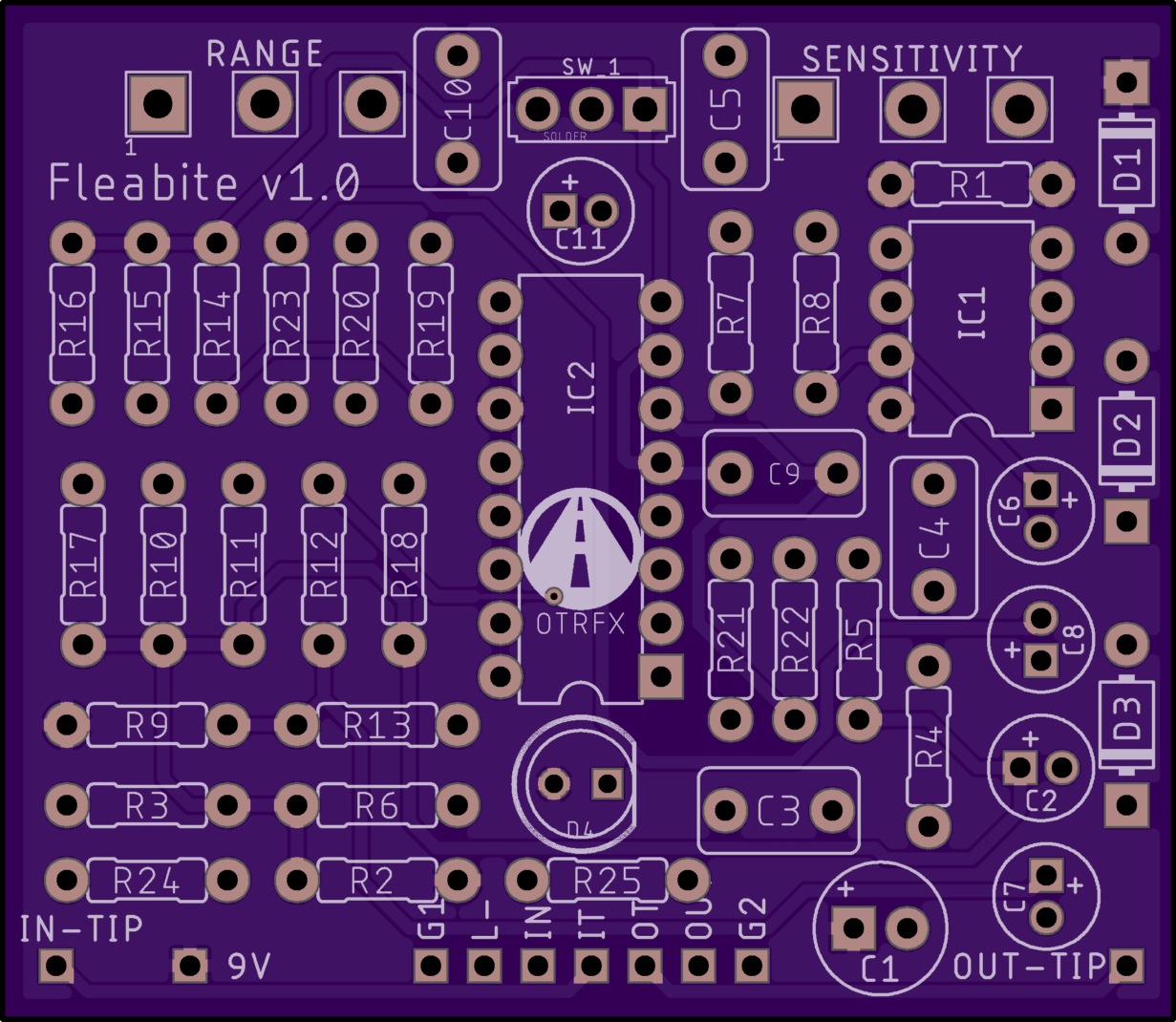 DIY PCB Project - DOD FX-25 Auto Wah Pedal