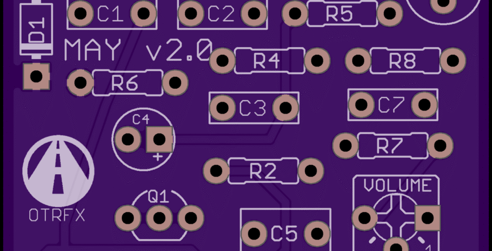 DIY PCB Project - Brian May / Fryer Treble Boost Pedal