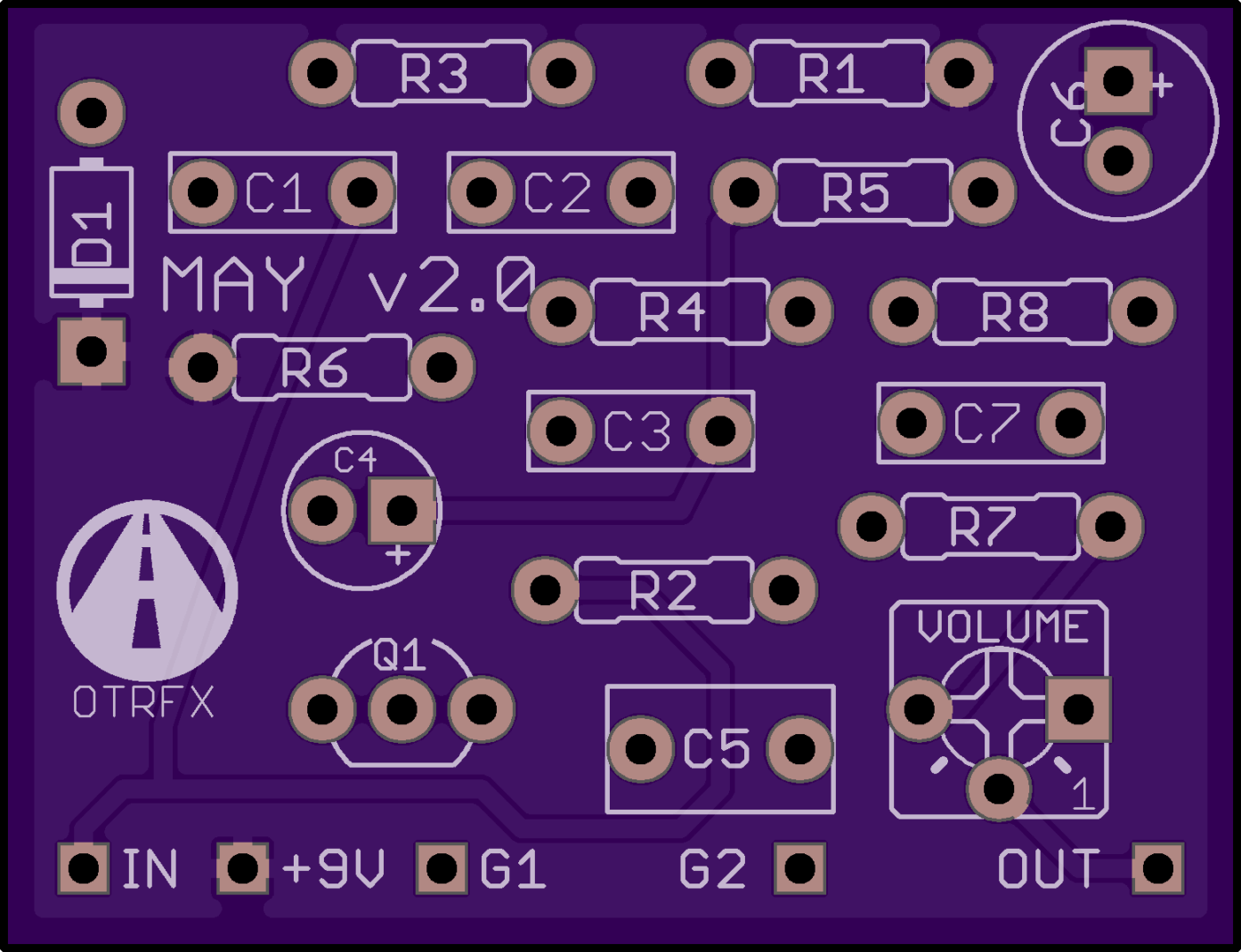 DIY PCB Project - Brian May / Fryer Treble Boost Pedal