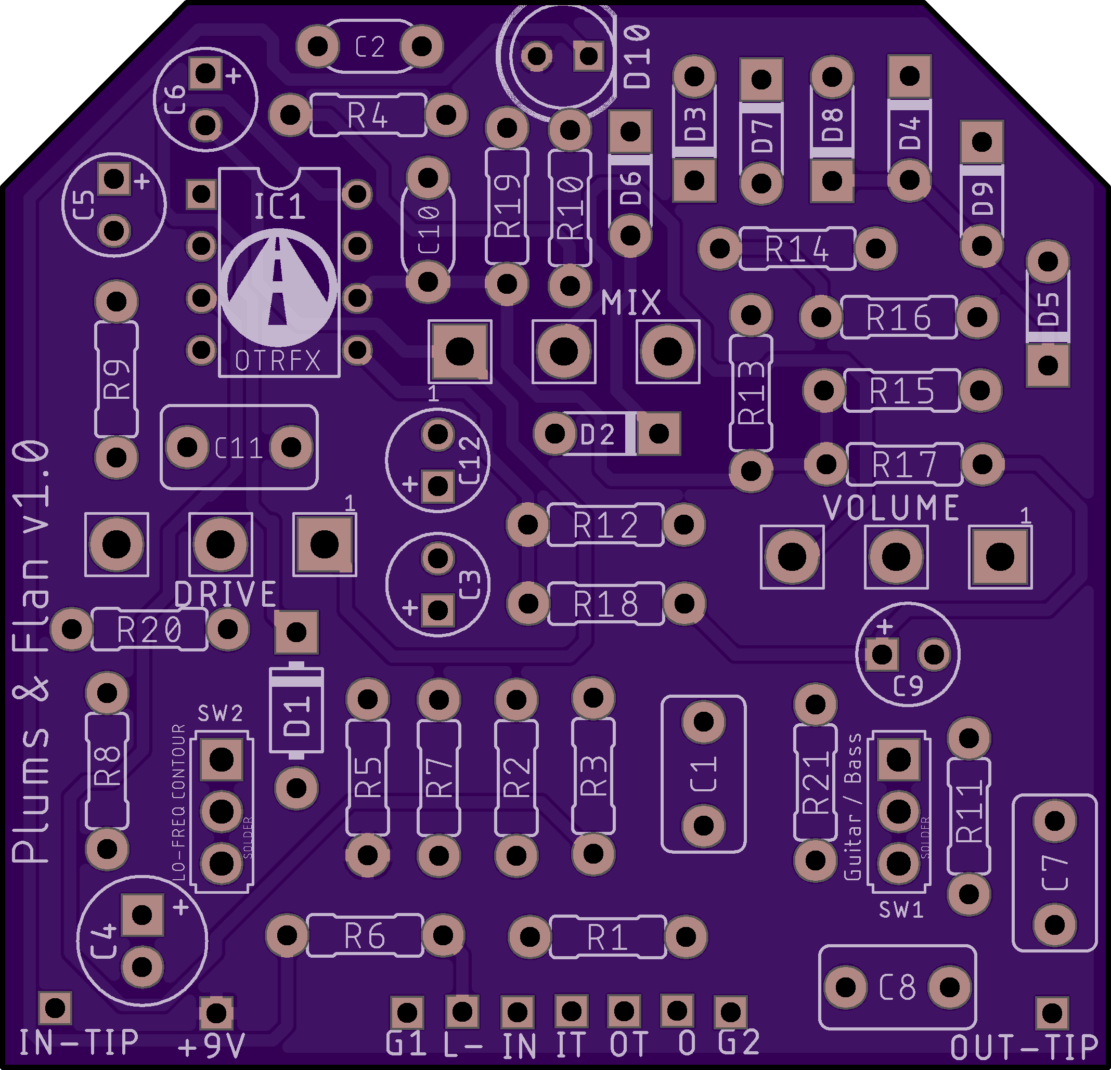 DIY PCB Project - Prunes & Custard Pedal