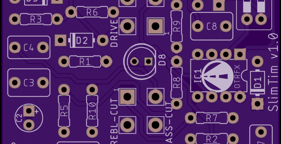 DIY PCB Project - Timmy Overdrive Pedal