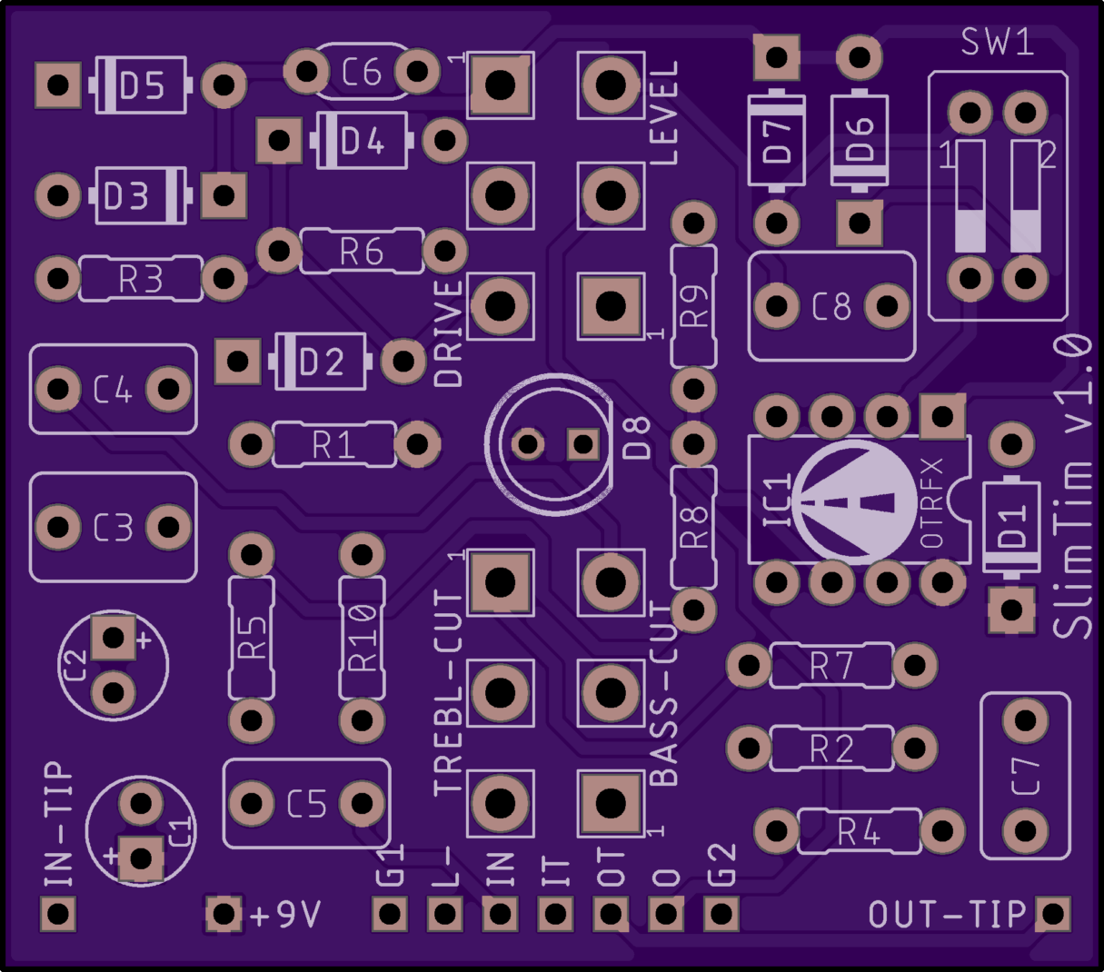 DIY PCB Project - Timmy Overdrive Pedal