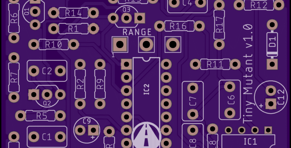 DIY PCB Project - Mutron Micro V Pedal