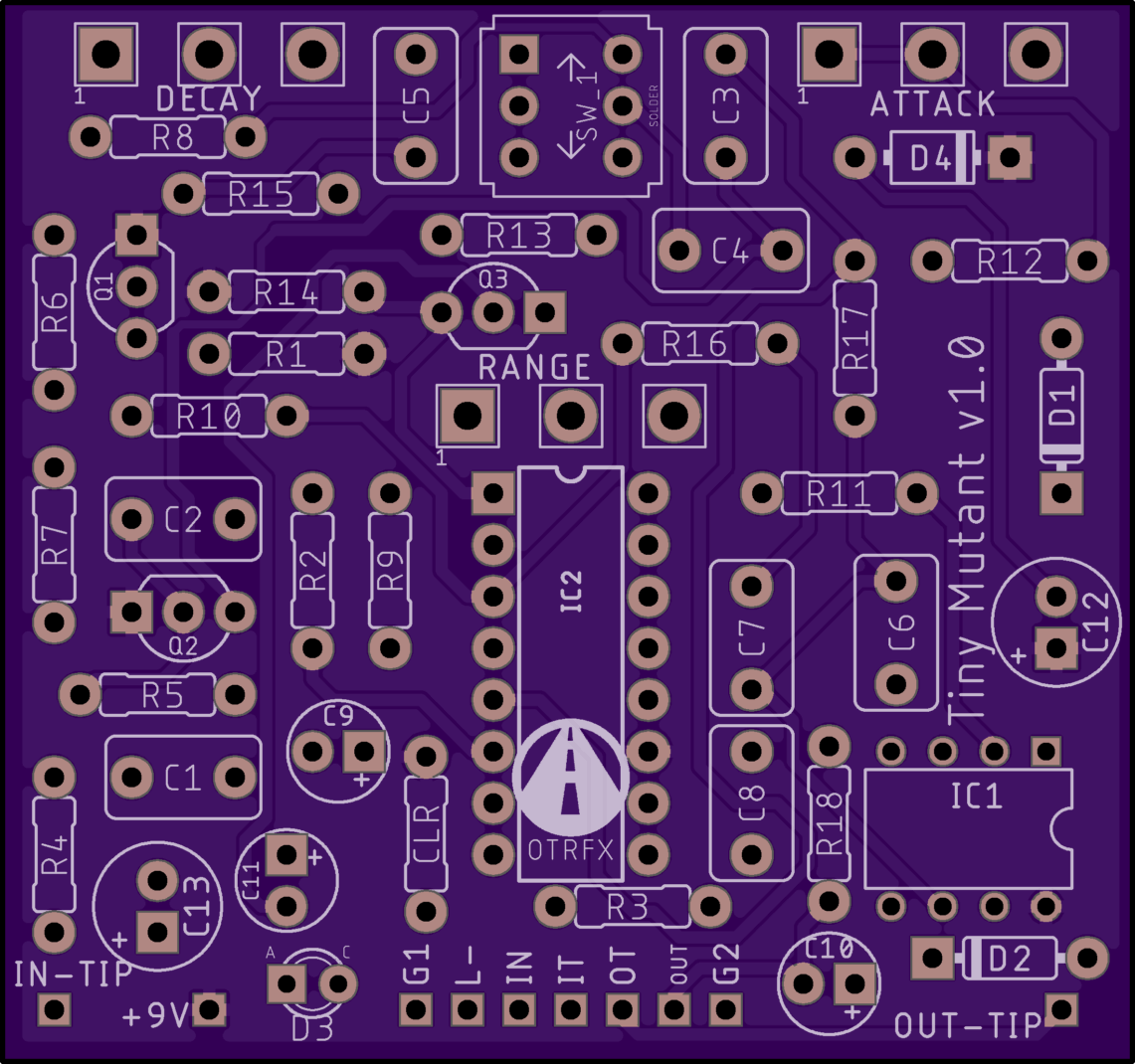 DIY PCB Project - Mutron Micro V Pedal