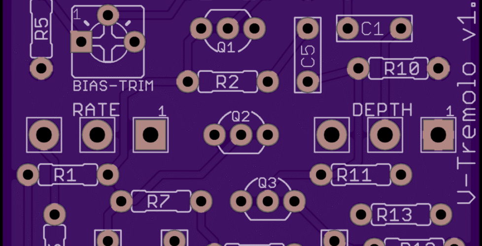 DIY PCB Project - Jordan Vico Vibe Pedal