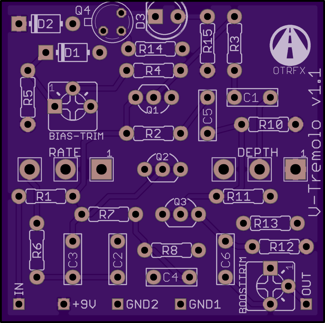 DIY PCB Project - Jordan Vico Vibe Pedal
