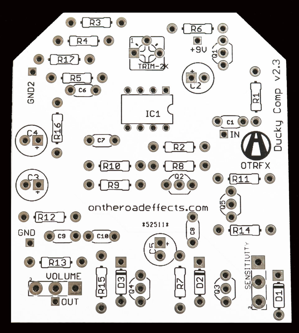 DIY PCB Project - Dynacomp Compressor Pedal
