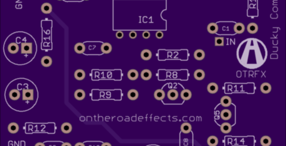DIY PCB Project - DynaComp Compressor Pedal