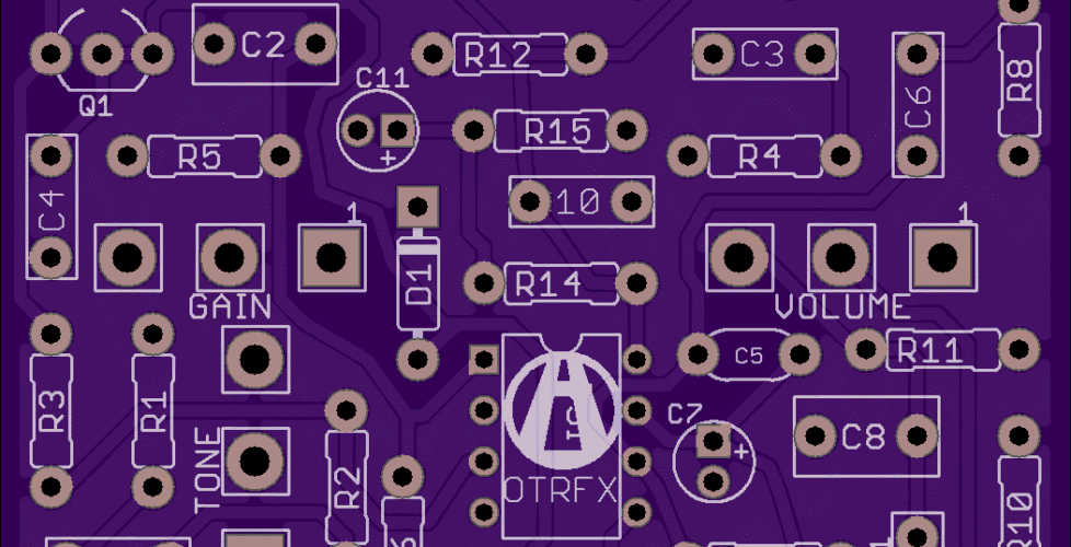 DIY PCB Project - Fulltone OCD Overdrive Pedal