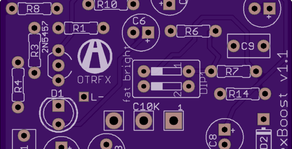 DIY PCB Project - EchoPlex Preamp Boost Pedal