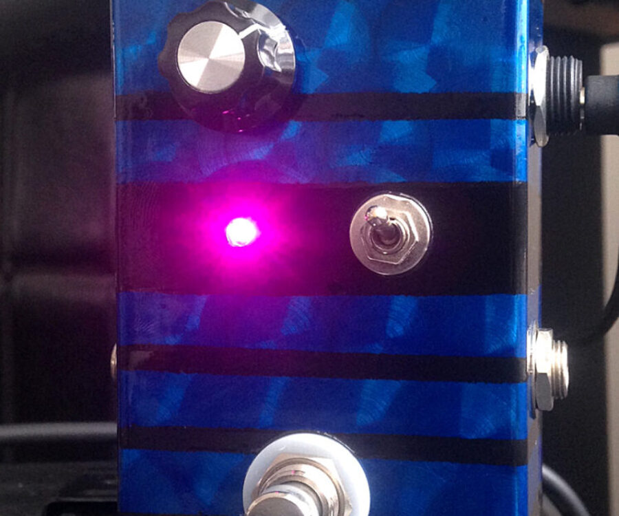 Blue-Black Dress Pedal