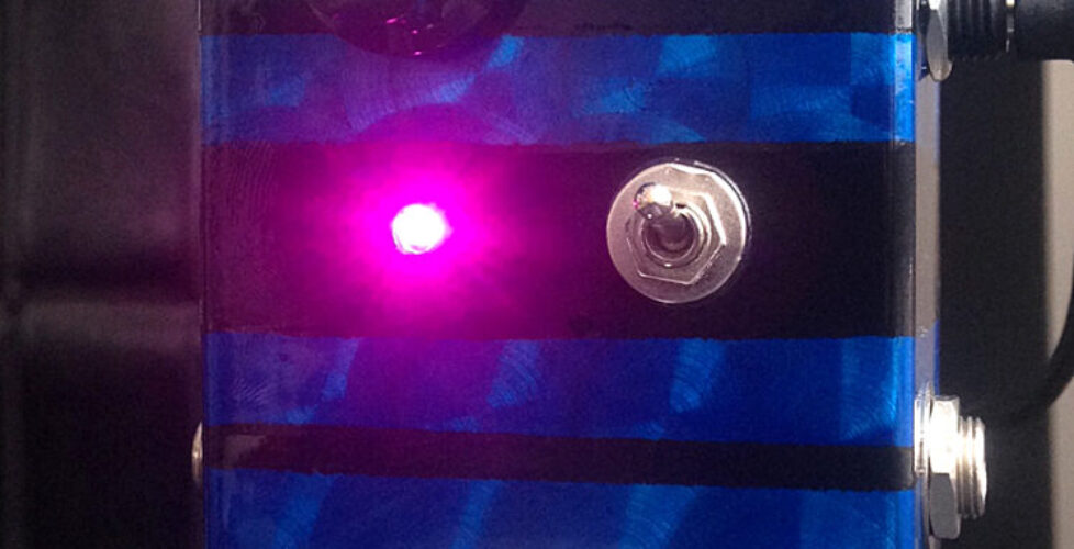 Blue-Black Dress Pedal