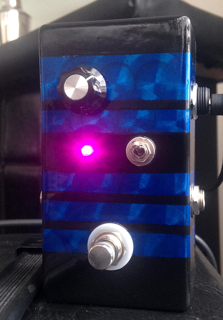 Blue-Black Dress Pedal