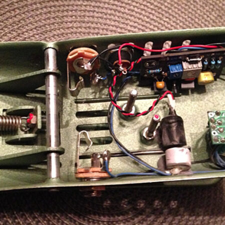 Optical Wah Pedal (sewing machine footpedal)